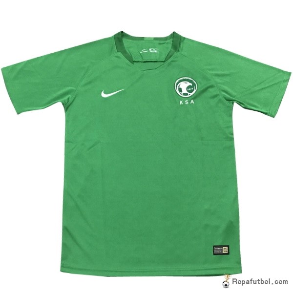 Camiseta Arabia Saudita Replica Segunda Ropa 2018 Verde